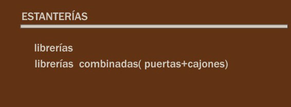 Librerias combinadas